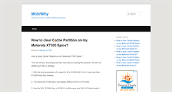 Desktop Screenshot of mobiwhy.com